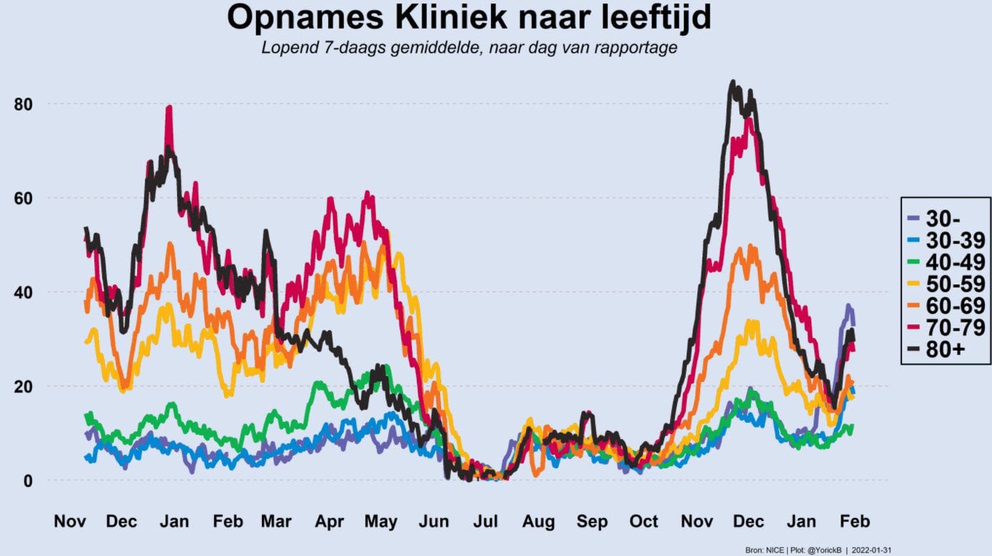 Grafiek 31 januari